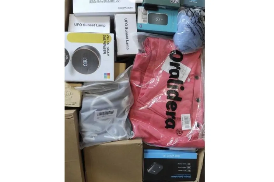 Box Mix Home Light Amazon Liquidation Returns